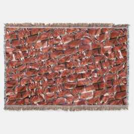 グレーチングまたはブリック効果に赤い気泡が生じるのか？メタリック スローブランケット