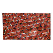 グレーチングまたはブリック効果に赤い気泡が生じるのか？メタリック 枕カバー (裏面-右)