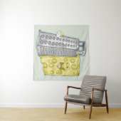 グレーティングチーズ タペストリー (インサイチュ(横))