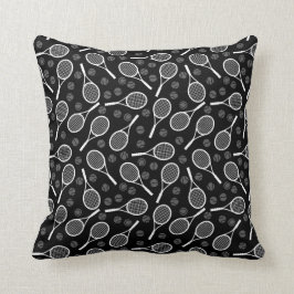 グレーテニスラケットボール競技パターンスポーツ クッション