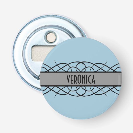 グレーデコフローリッシュボタン型栓抜き 栓抜き (正面)