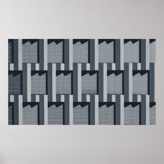 グレーデジタル壁紙 ポスター (正面)