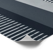 グレーデジタル壁紙 ポスター (角)