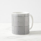 グレーデジタル コーヒーマグカップ (正面右)
