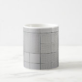 グレーデジタル コーヒーマグカップ (中央)