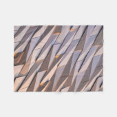 グレーデジタル フリースブランケット (正面(横))