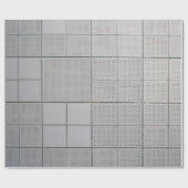 グレーデジタル ラッピングペーパー (フラット)