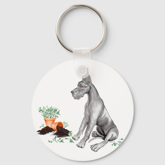 グレートいけなダネップブラック キーホルダー (正面)