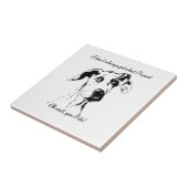 グレートおもしろいダネドッグ引用文 タイル (側面)