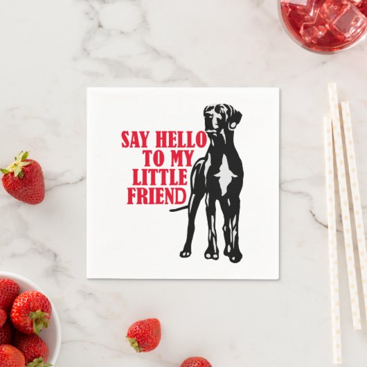 グレートおもしろいダンこんにちは スタンダードカクテルナプキン (インサイチュ)