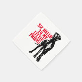 グレートおもしろいダンこんにちは スタンダードカクテルナプキン (角)