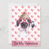 グレートおもしろいダン私は貴犬バレンタインデー シーズンカード (正面)