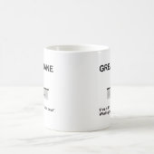 グレートおもしろい・デーン・ウォーター・ボウル・トゥルース コーヒーマグカップ (中央)