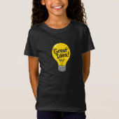 グレートアイデア電球キッズTシャツ Tシャツ (正面)
