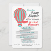 グレートアドベンチャー ホットエアバルーン 招待状 (正面)