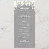 グレートゥインクルライト結婚式 プログラム (裏面)