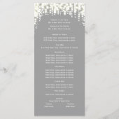 グレートゥインクルライト結婚式 プログラム (裏面)