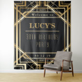 グレートギャツビーパーティーウェディングフォトブース背景 タペストリー (インサイチュ)