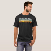 グレートサンドデューンズ国立公園 - キャンプ Tシャツ (正面フル)