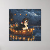 グレートスイスマウンテン クリスマス フェスティブ ヴォヤージ キャンバスプリント (正面)