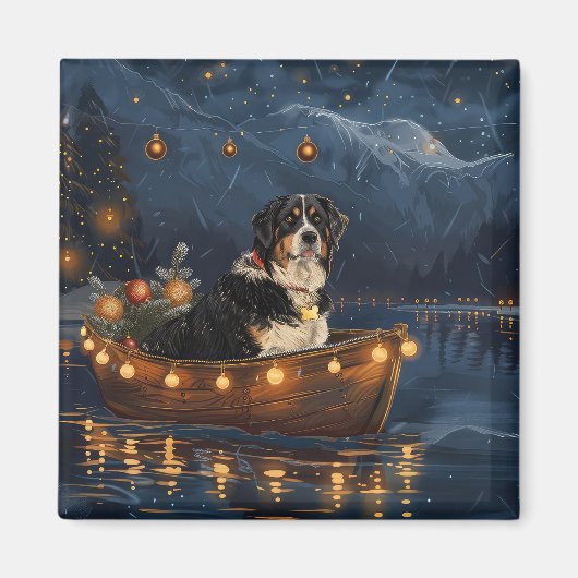 グレートスイスマウンテン クリスマス フェスティブ ヴォヤージ マグネット (正面)