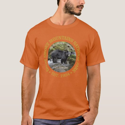 グレートスモーキー山脈国立公園の少年 Tシャツ (正面)