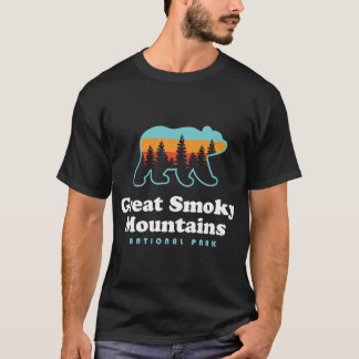 グレートスモーキー山脈国立公園の熊 ビンテージ Tシャツ