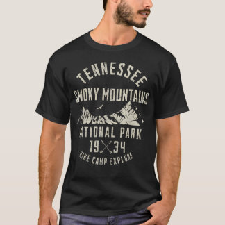 グレートスモーキー山脈国立公園 テネシー ハイキング Tシャツ