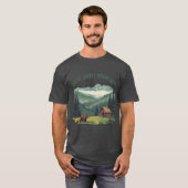 グレートスモーキー山脈国立公園 ヴィンテージTシャツ Tシャツ (正面フル)