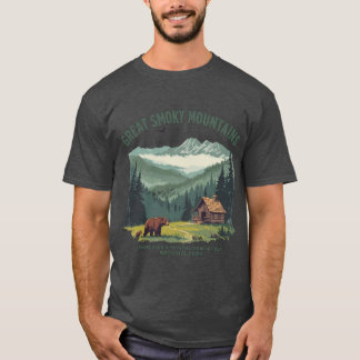 グレートスモーキー山脈国立公園 ヴィンテージTシャツ Tシャツ