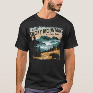 グレートスモーキー山脈国立公園 Tシャツ