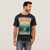 グレートスモーキー山脈国立公園 Tシャツ (正面フル)