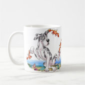 グレートダネキンダクラビーハーレクインUC コーヒーマグカップ (左)