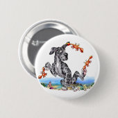 グレートダネキンダクラビーメルルUC 缶バッジ (正面&裏面)