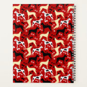 グレートダネスファウンハーレクインダーヌドッグプランナー プランナー手帳 (裏面)