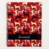 グレートダネスファウンハーレクインダーヌドッグプランナー プランナー手帳 (正面)