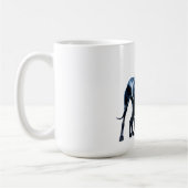グレートダネス水彩画 コーヒーマグカップ (左)