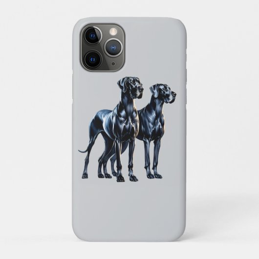 グレートダネス水彩画 Case-Mate iPhoneケース (裏)