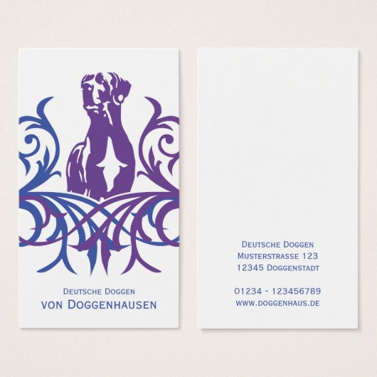 グレートダネス (正面&裏面)