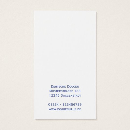 グレートダネス (裏面)