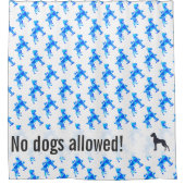 グレートダネス シャワーカーテン (正面)