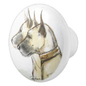 グレートダネス セラミックノブ (右)