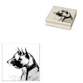 グレートダネス ラバースタンプ (押印)