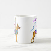 グレートダネブリンドル回転木馬 コーヒーマグカップ (中央)
