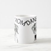 グレートダネマママハーレクインUC コーヒーマグカップ (中央)