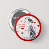 グレートダネマントルUCキスボタン 缶バッジ (正面&裏面)