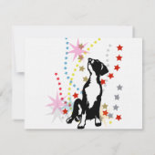 グレートダネリハーサル招待状 招待状 (裏面)