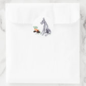 グレートダンいけなプブルー ラウンドシール (バッグ)