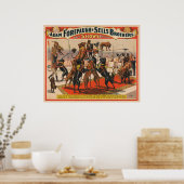 グレートダンのサーカスポスターとトレーナー ポスター (キッチン)