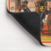 グレートダンのサーカスポスターとトレーナー マウスパッド (コーナー)